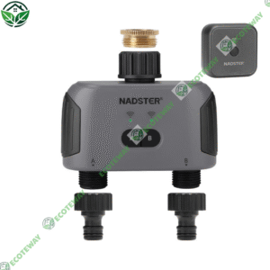 Bộ Tưới Hẹn Giờ Wifi Hai Đầu Tưới AB Giúp Tối Ưu Công Năng Sử Dụng, Điều Khiển Từ Xa