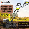 Máy Xới Đất Mini 40V