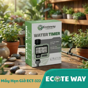 Bộ Tưới Cây Tự Động Hẹn Giờ Màn Hình LED- Chống Nước Đồng Hồ Hẹn Giờ- Dễ Sử Dụng