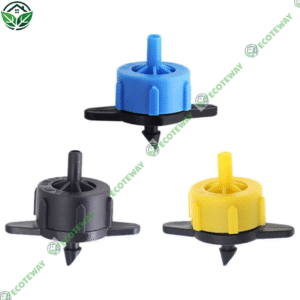 Béc tưới nhỏ giọt bù áp 2L – 4L – 8L/h | Béc nhỏ giọt ổn định lưu lượng ECOTEWAY