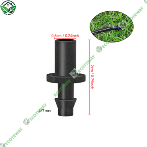 Đầu nối 4/7 sang ống PE – Đầu nối béc tưới 6mm | Phụ kiện tưới nhỏ giọt ECOTEWAY