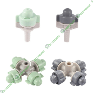 Béc phun sương 4 tia Israel 360° chống nghẹt – Phun đều, bền bỉ | ECOTEWAY