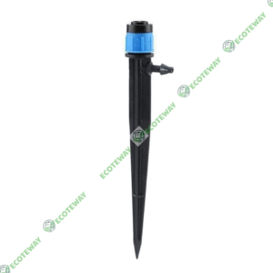 Béc tưới xoay 360 độ cắm đất – Béc phun xoáy điều chỉnh tia nước ECOTEWAY