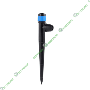 Béc tưới xoay 360 độ cắm đất có nút vặn – Béc phun xoáy điều chỉnh tia nước ECOTEWAY