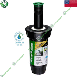 Béc phun Rain Bird 1802AP8PRS – Pop-up 2”, góc điều chỉnh 0°–360°, bán kính 8 ft, có bộ điều áp PRS