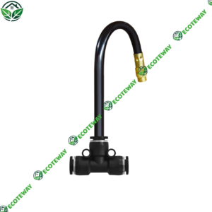 Bộ Phun Sương Đồng Chỉnh Tia Linh Hoạt 360° Gắn Ống 10mm – ECOTEWAY