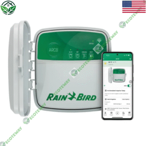 Bộ điều khiển tưới thông minh Rain Bird ARC8 – 8 kênh WiFi kết nối điện thoại (Chính hãng Mỹ)