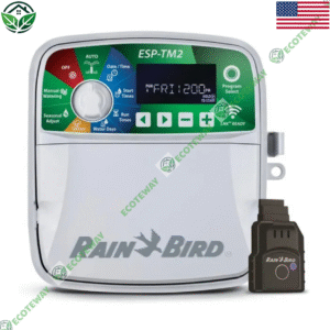 Gói bộ điều khiển tưới Rain Bird ESP-TM2 + Mô-đun WiFi LNK2 – 8 trạm (Indoor/Outdoor) | Chính hãng Mỹ