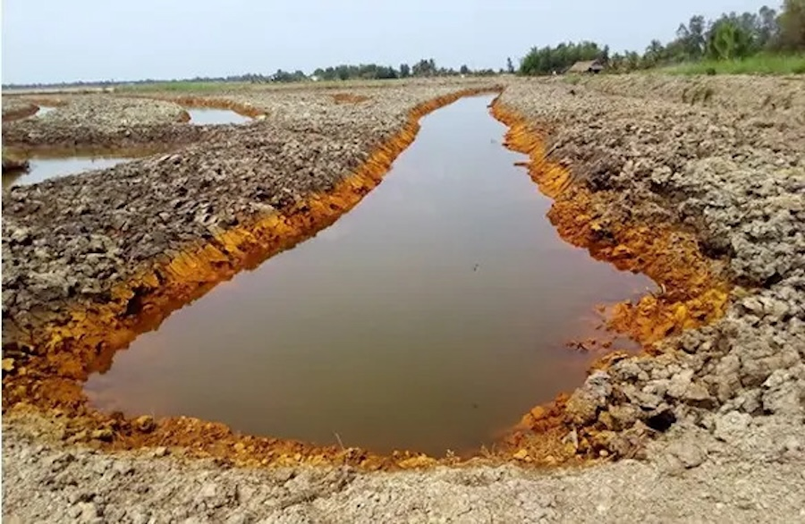 xử lý nước nhiễm mặn