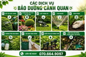 bảo dưỡng cảnh quan