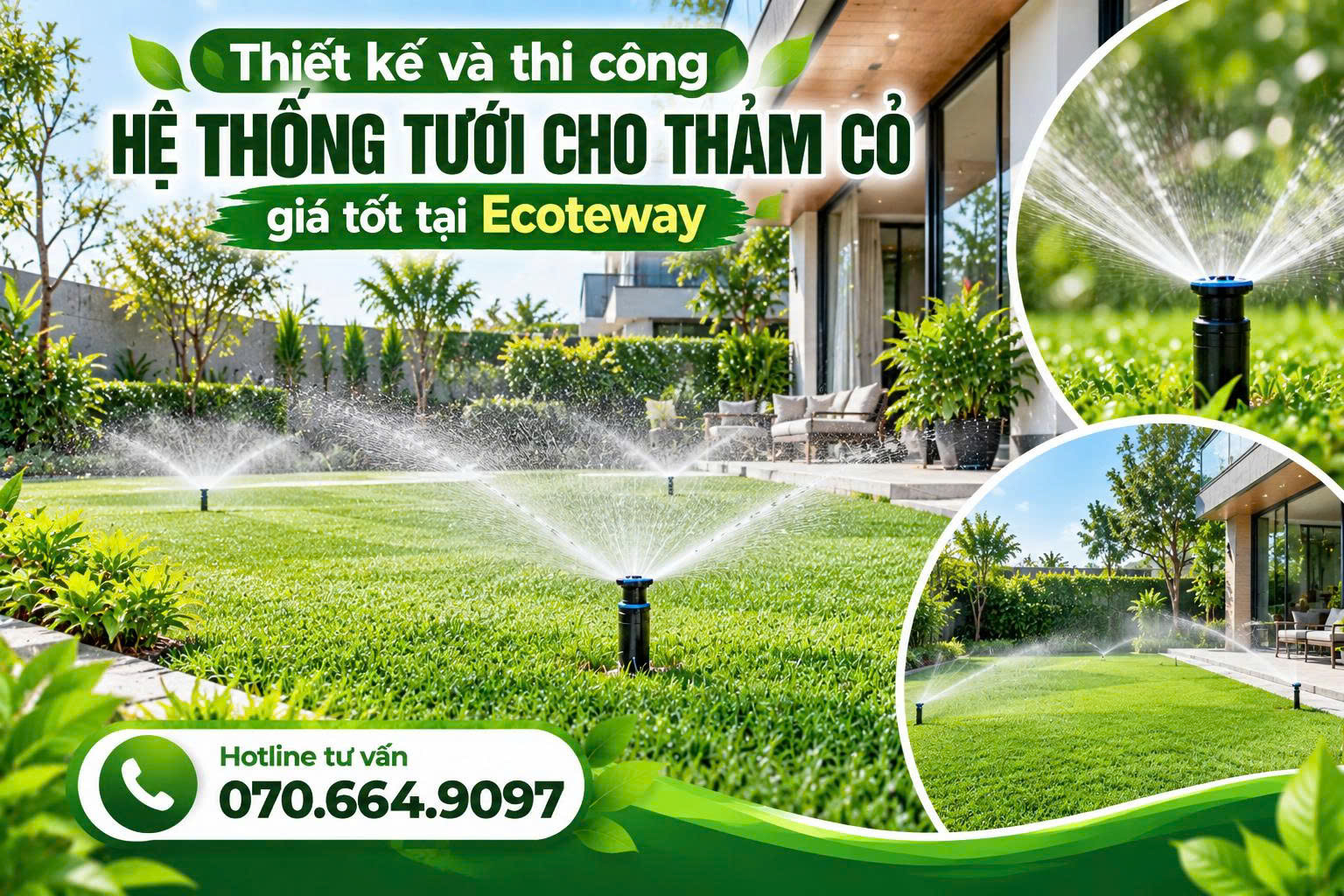 thi công hệ thống tưới cây tự động Đà Nẵng